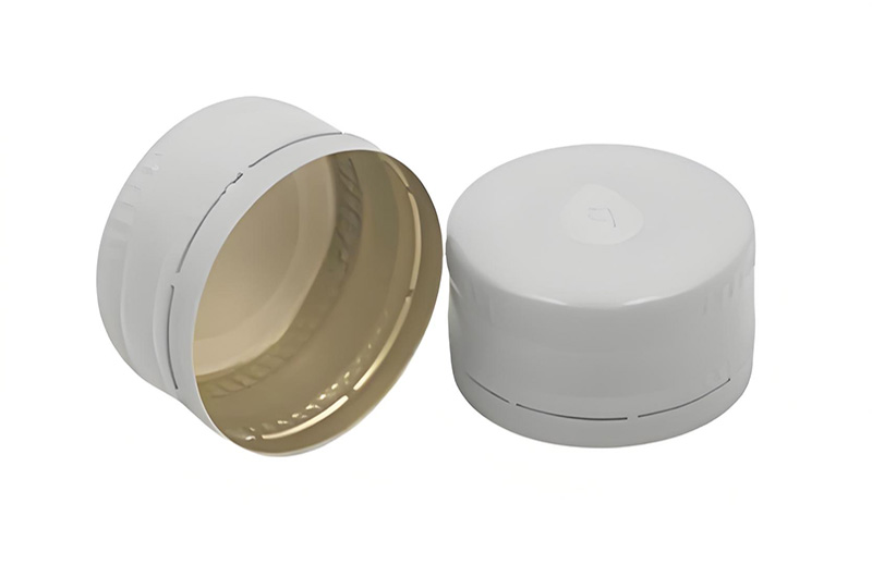 White Aluminum ROPP Cap