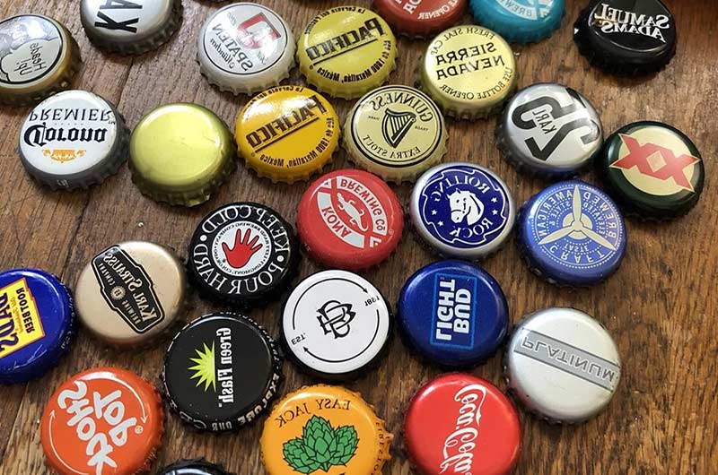 Beer aluminum bottle caps