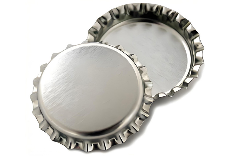 26mm Silver Crown Beer Bottle Cap