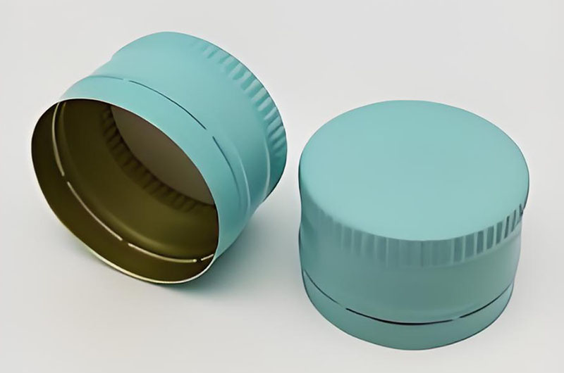 Tamper-Evident Aluminum Bottle Caps