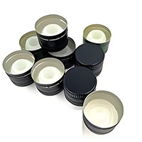 28mm Aluminum ROPP Cap is used for sealing bottles of high-quality edible oils