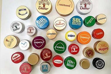 Printed ROPP Aluminum Caps