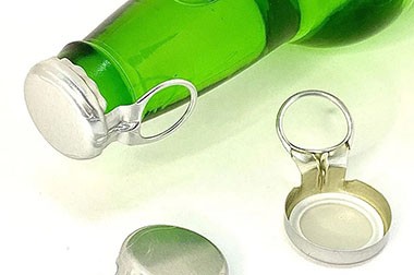 Pull-Off Aluminum Bottle Cap