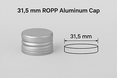31.5 mm ROPP Aluminum Cap